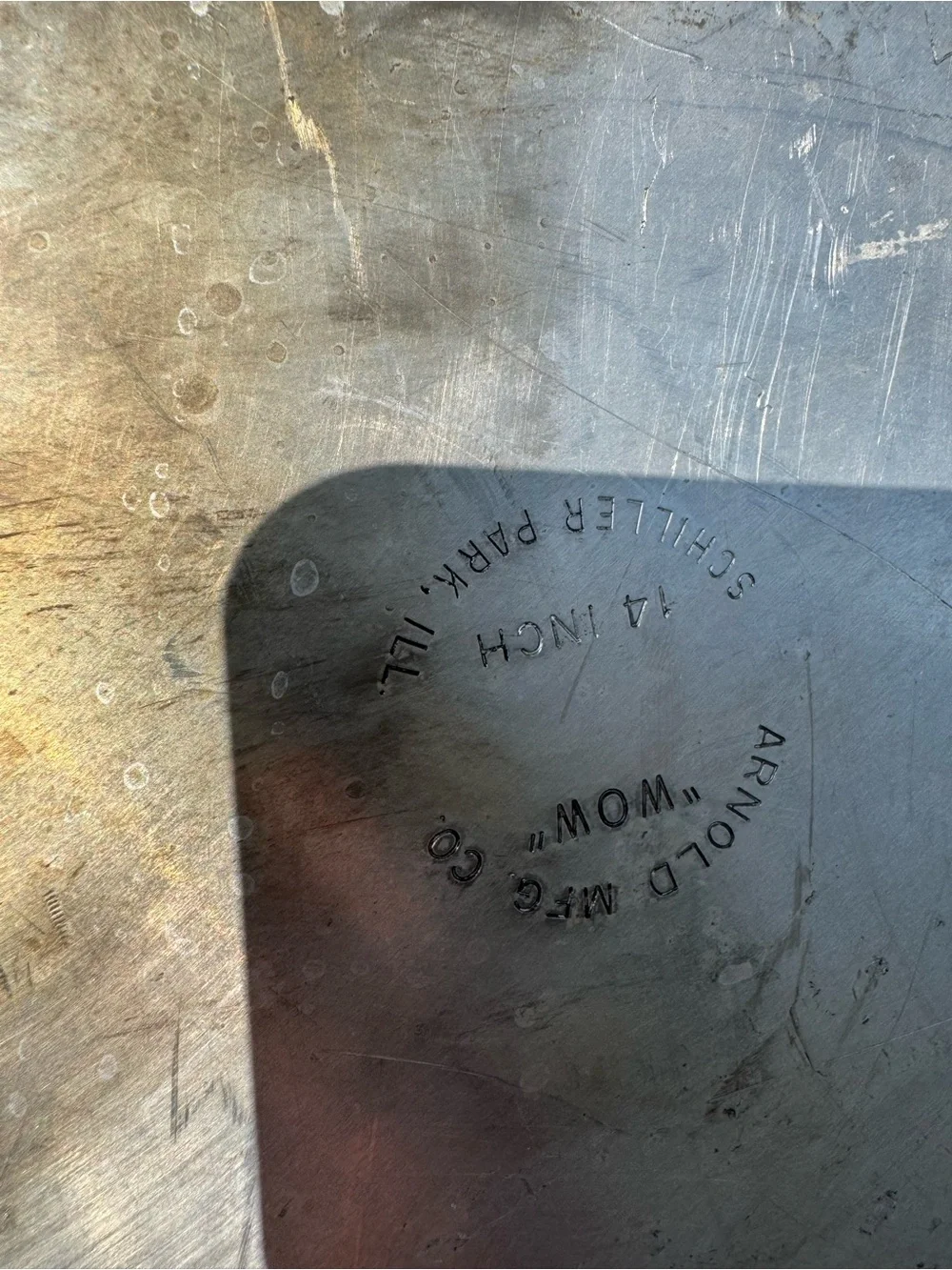 Metal Frying Pan with Lid - Silver